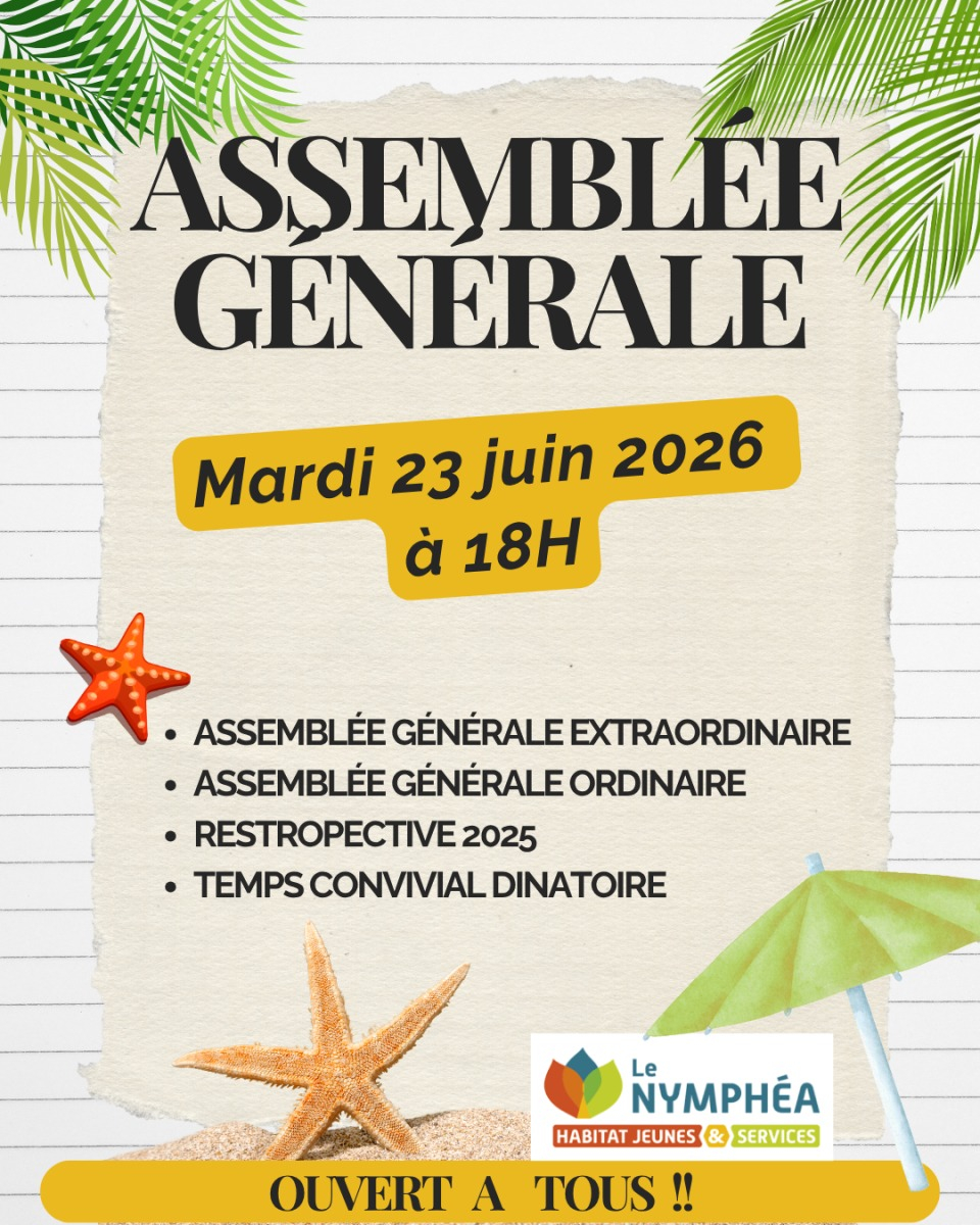 Assembl&eacute;e G&eacute;n&eacute;rale 2026